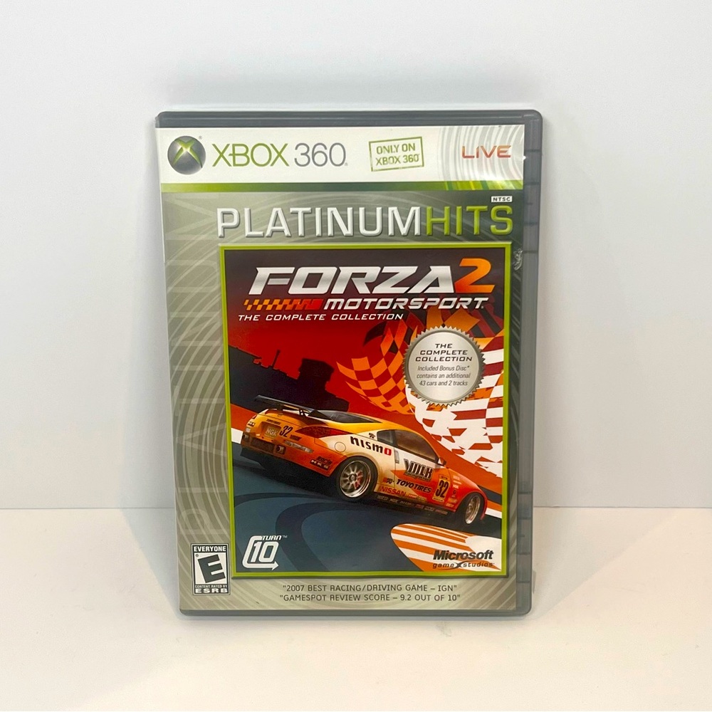 Forza Mortorsport 2 Complete Collection (Microsoft Xbox 360, 2008) w/ Bonus Disk